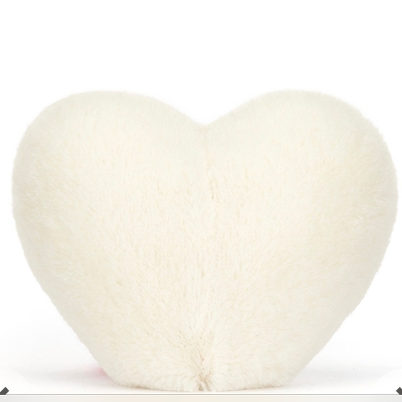 Jellycat Amuseables Heart Boiled Egg 4.7x4.7x2.4" Soft & Plush BNWT Authentic - Picture 3 of 7